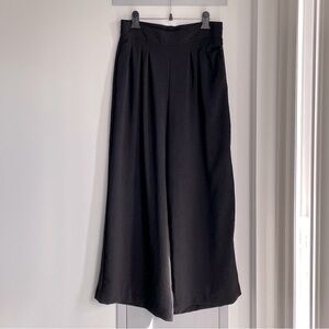 TRIBAL JEANS Black Wide-Leg Pants